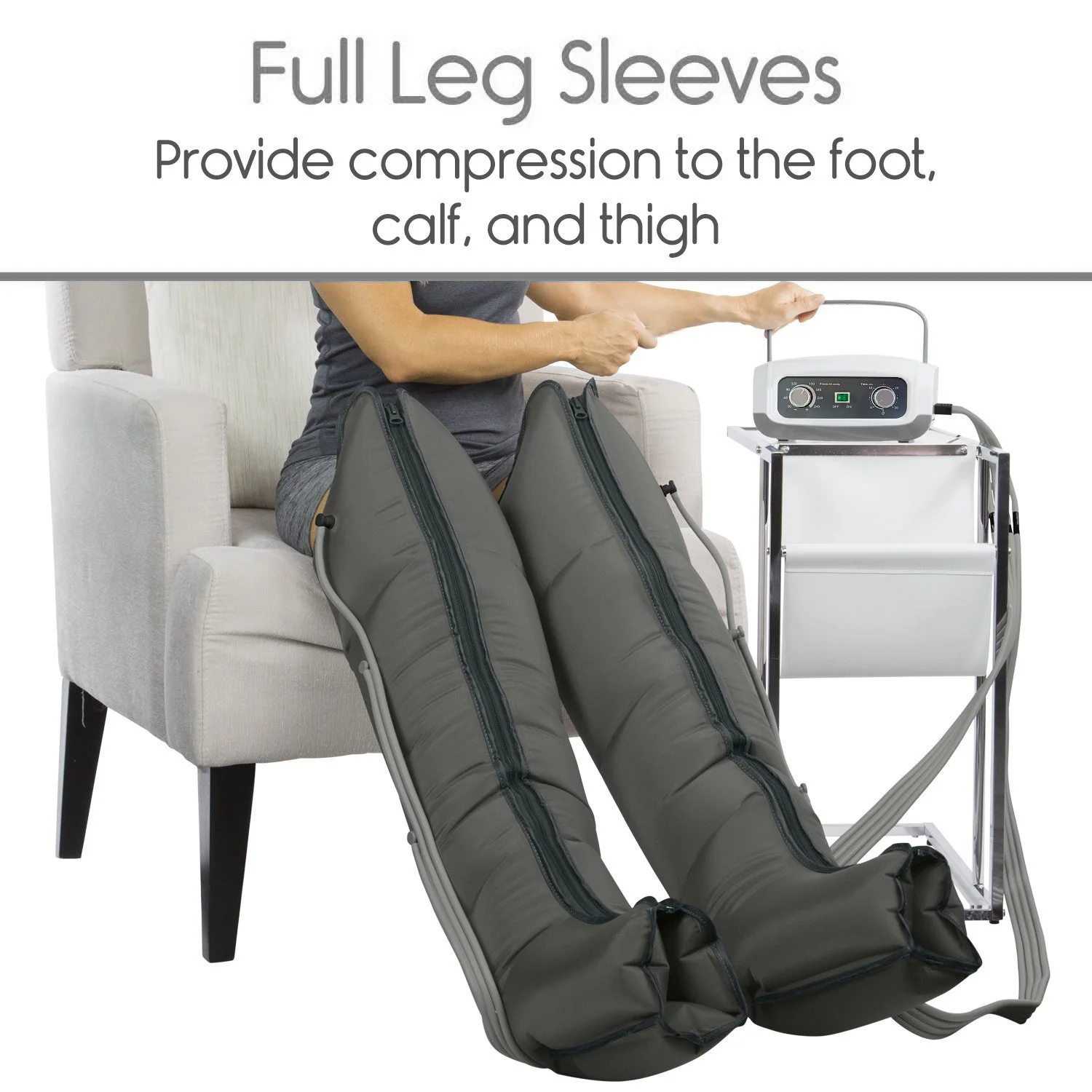 ce iso approved air compression leg massager for rapid recovery-65