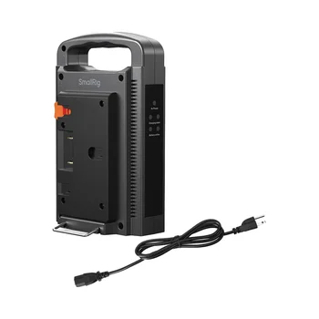 For SmallRig Dual Channel Gold Mount Battery Charger Indicator Lights 4679 Compatible with 4678 Battery