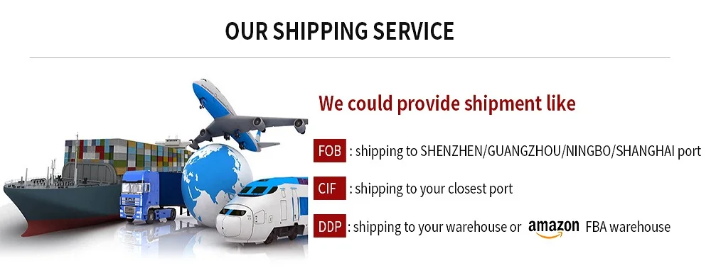 Packaging & shipping specifications