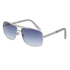 Lente trasparente grigio-blu