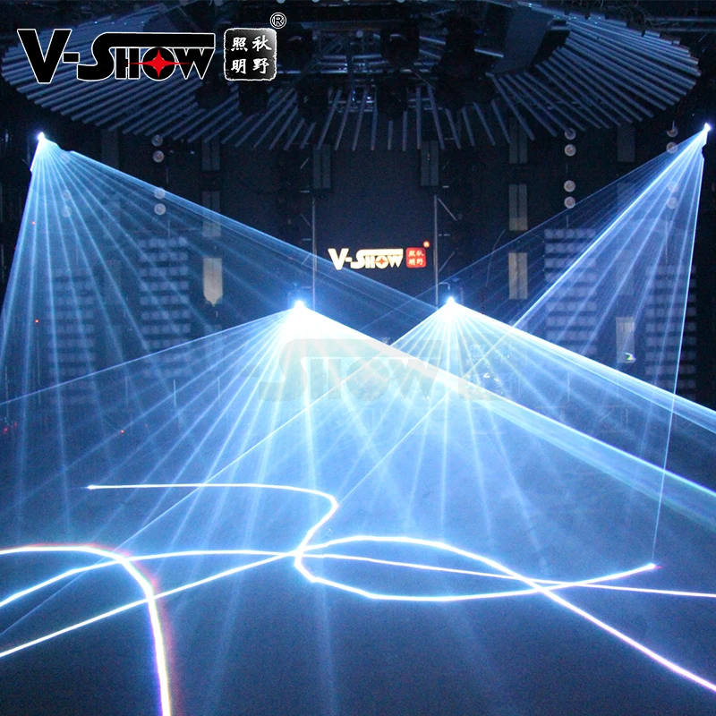 VSHOW 3w RGB Laser Light Animation Laser Projector Disco Stage Lighting Laser Show