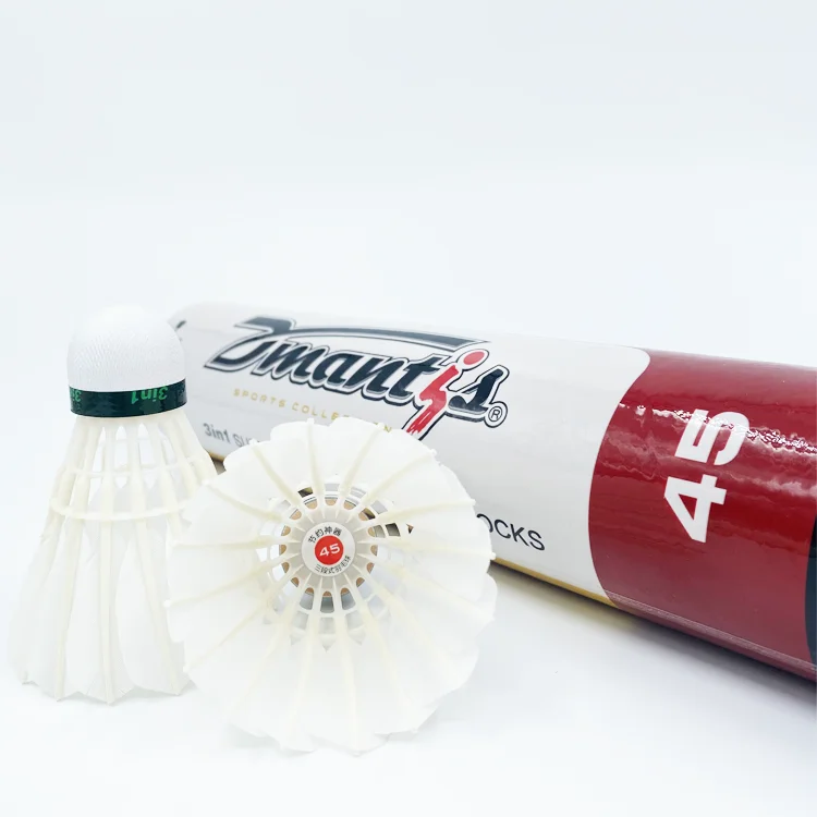 Dmantis D45 Durable Goose Feather Badminton Shuttlecock Online Essential for Shuttlecock Enthusiasts