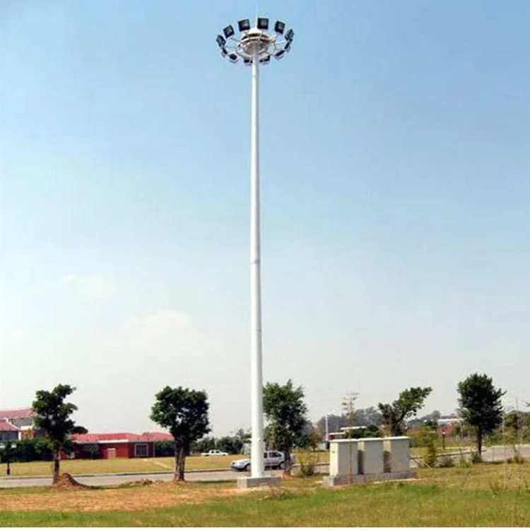 High performance and quality 30m high mast lighting telescoping pole ...