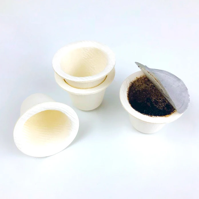 High Quality Empty Pod Compatible Biodegradable Sugarcane Colorful Coffee Capsules for Milk / Tea / Coffee