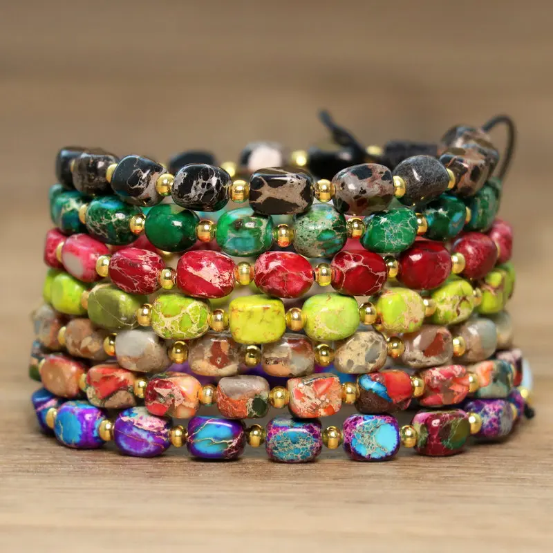 hiro　Pebble Bracelet Gentis (BB6 DB RB) Men's Bracelet from William Henry