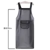 Cinturino nero satinato con tasca - 95 cm
