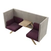 Two seater low back sofa