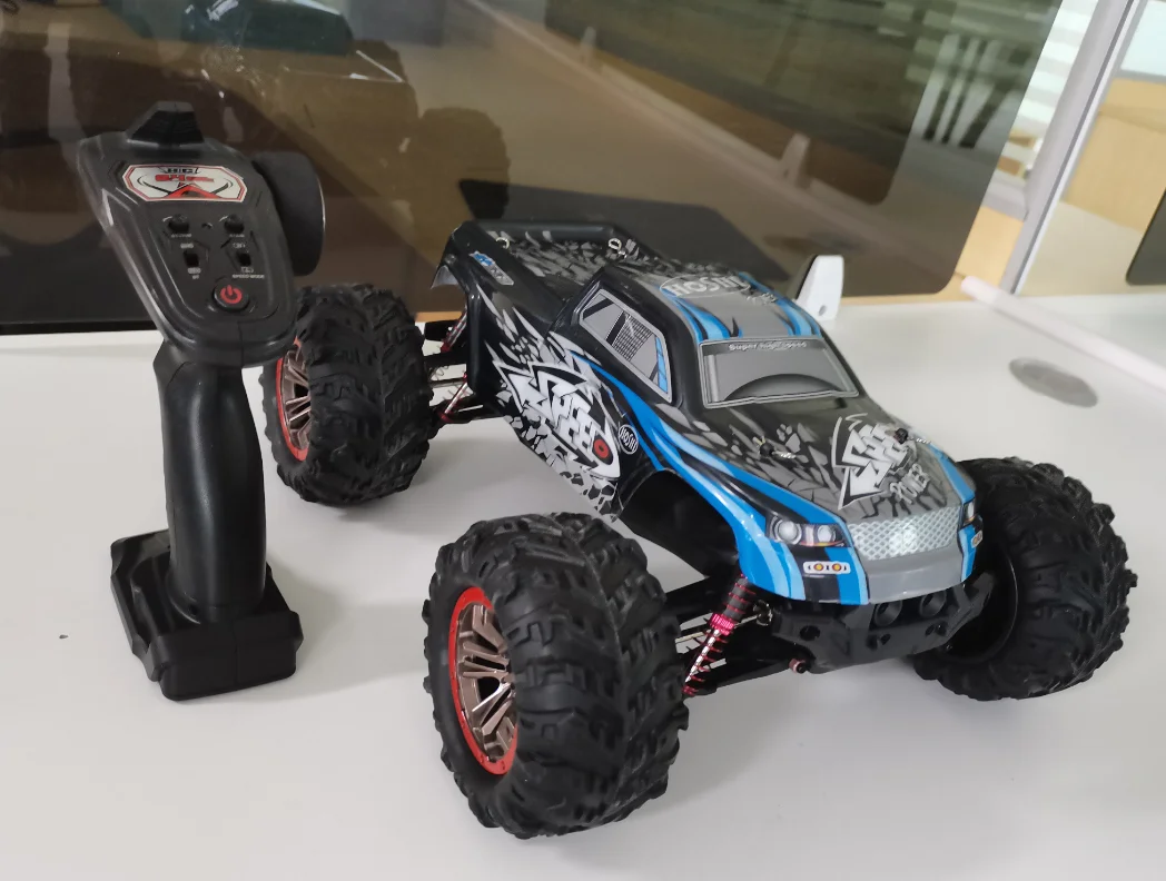 HOSHI N516 RC Truck 1/10 rc car 4WD Remote Control Toys with Lights Off-Road Hobby monster truck fast Crawler Electric Vehicle