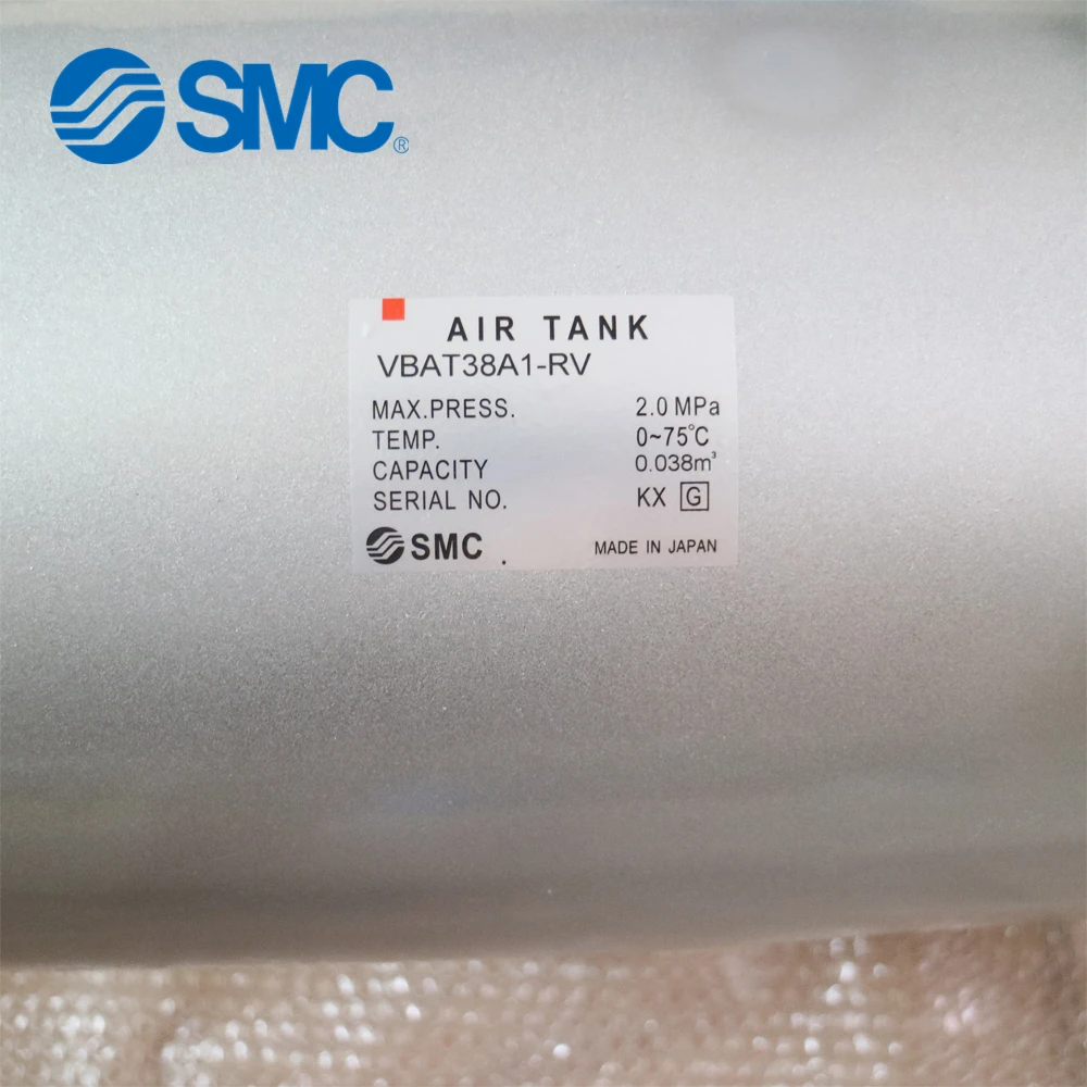 Original Japan SMC Pneumatic Parts VBAT10A1 VBAT20A1 VBAT38A1 Air Tank