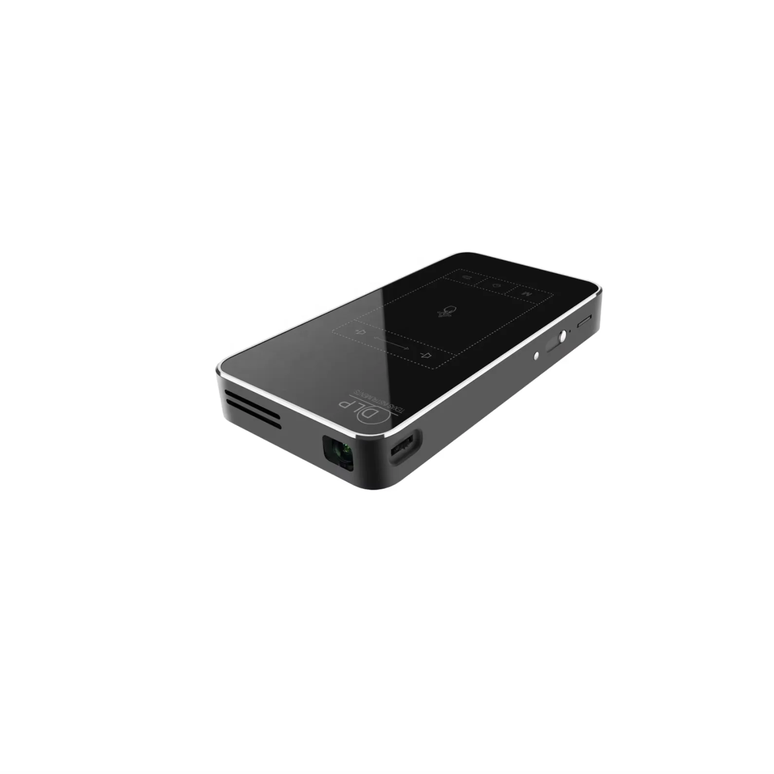 SXZ Projector D047E - Portable 3D Mini Movie Video Beamer