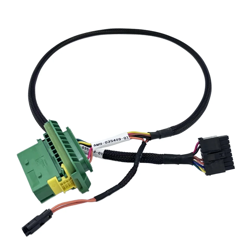 Customized Imported PTFE Waterproof Insulated Wiring Harness Cable for Excavator Automobile Machines for Electronic Applications