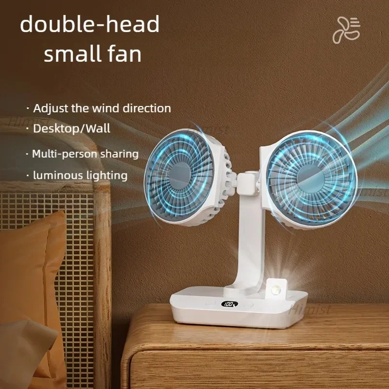 【新品未使用❗️】 USB BESKTOP DOUBLE FAN Amazon.com: ELUTENG Dual 40mm USB Fan with 3 Speeds