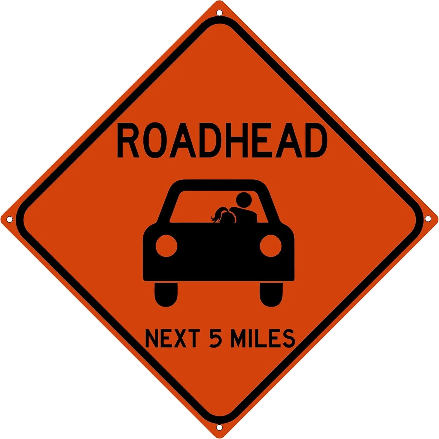 12" X 12"  Traffic Sign Steel/Aluminium Road Safety Poster and Road Sign Board