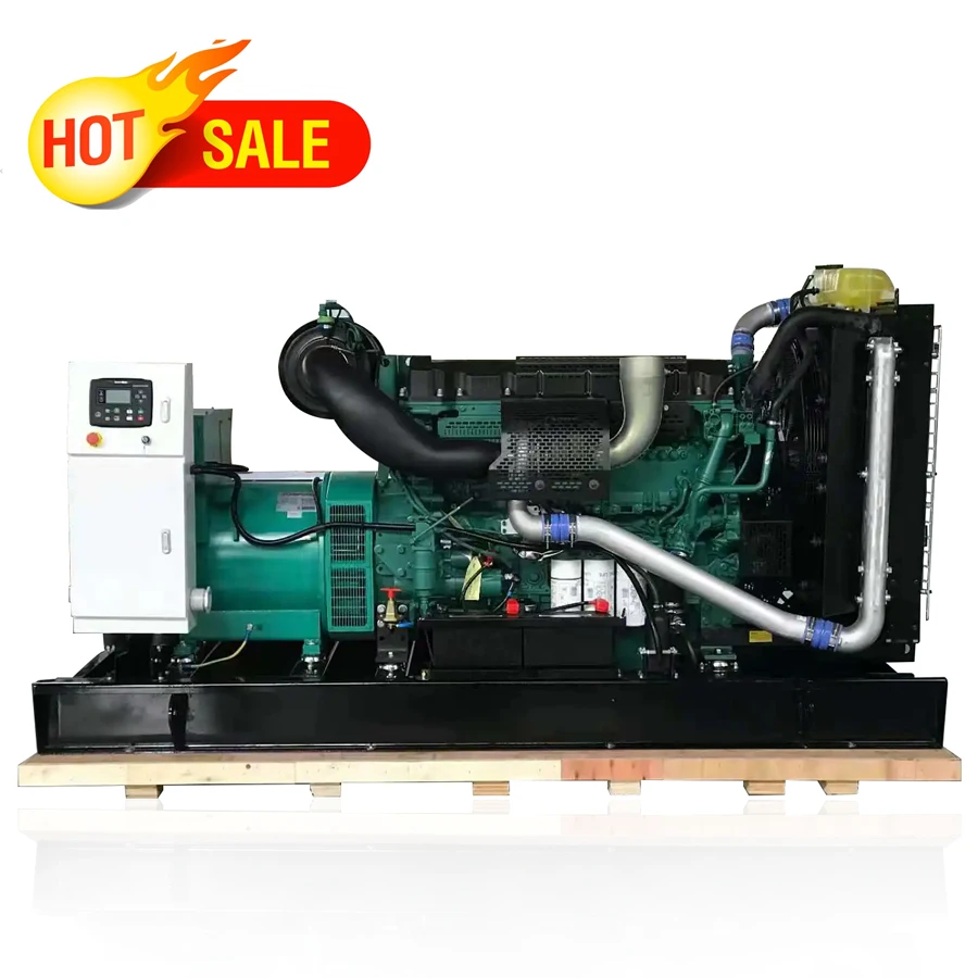 50Hz 1500rpm Silent/open Generator Set VW-500T5 with Engine Volvo TAD-1641GE Genset Standby Power 500KVA 4000KW