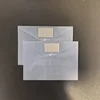 Bolsa para archivos con etiqueta semitransparente azul
