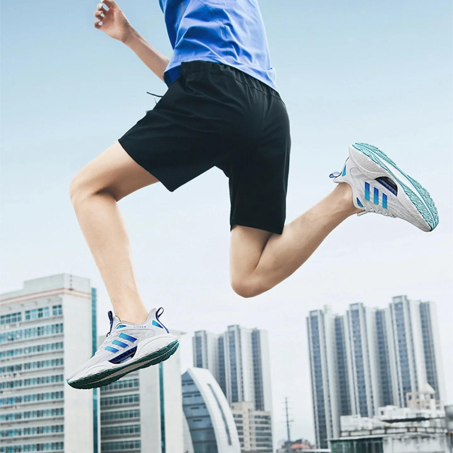 Men's Sports Racing Track and Field Running Shoes Commercial Use Summer Breathable Lightweight PVC Ice-Silk Ultra-Soft Sole Mesh