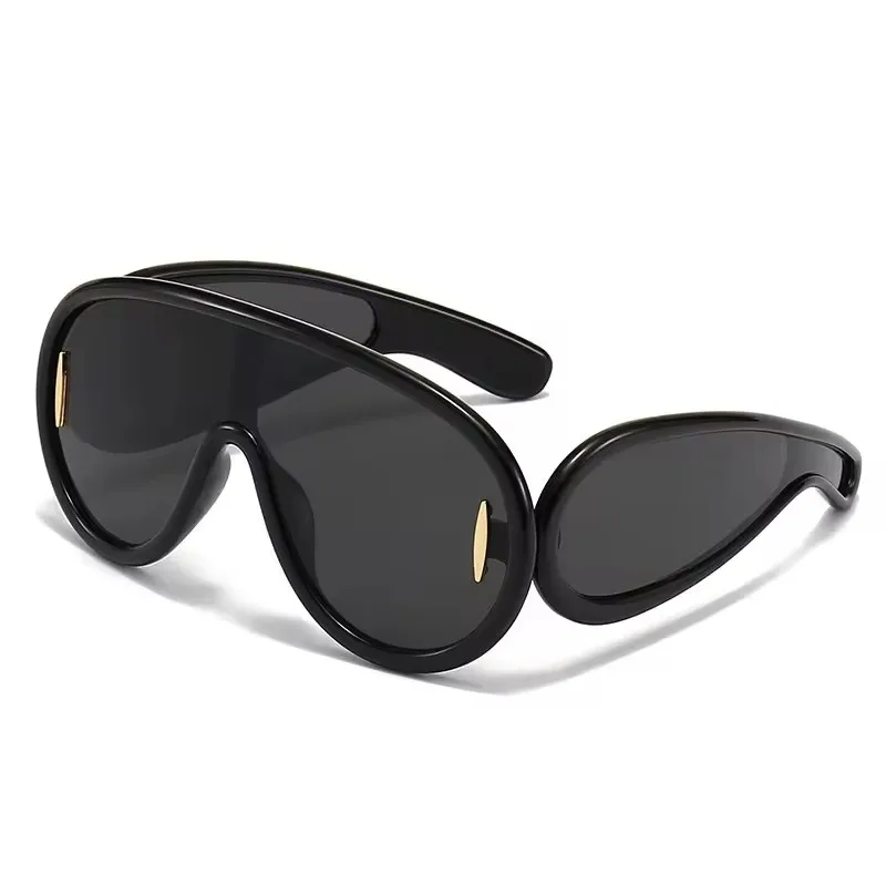 2024 INS New Fashion Brand Y2k Sunglasses for Women Vintage One