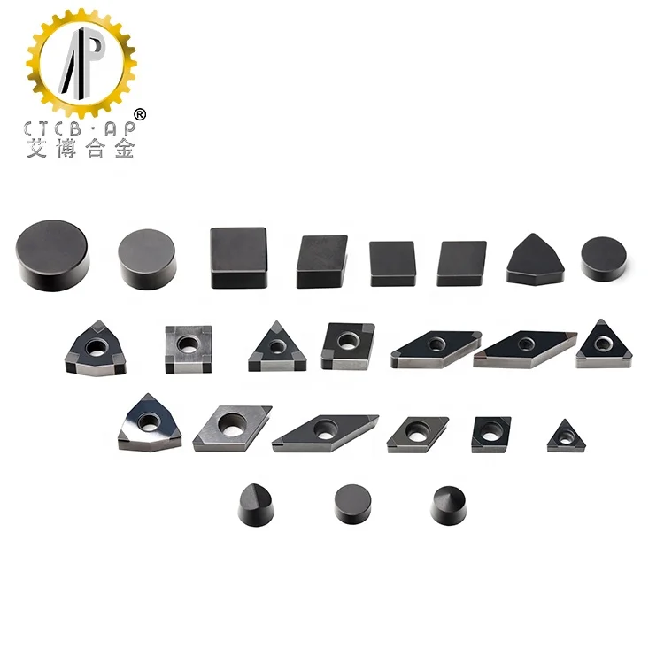CBN Cubic Boron Nitride Inserts Turning Inserts for Machining Hardened Steel and Cast Iron Carbide Cutting Tools.