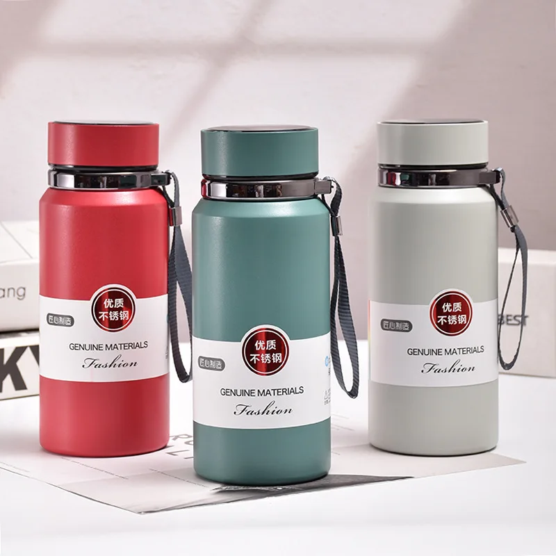 FX Factory New Arrival Large Capacity 304 Stainless Steel Flask Portable Fashionable Vacuum Gift Thermos Flask Water Bottle