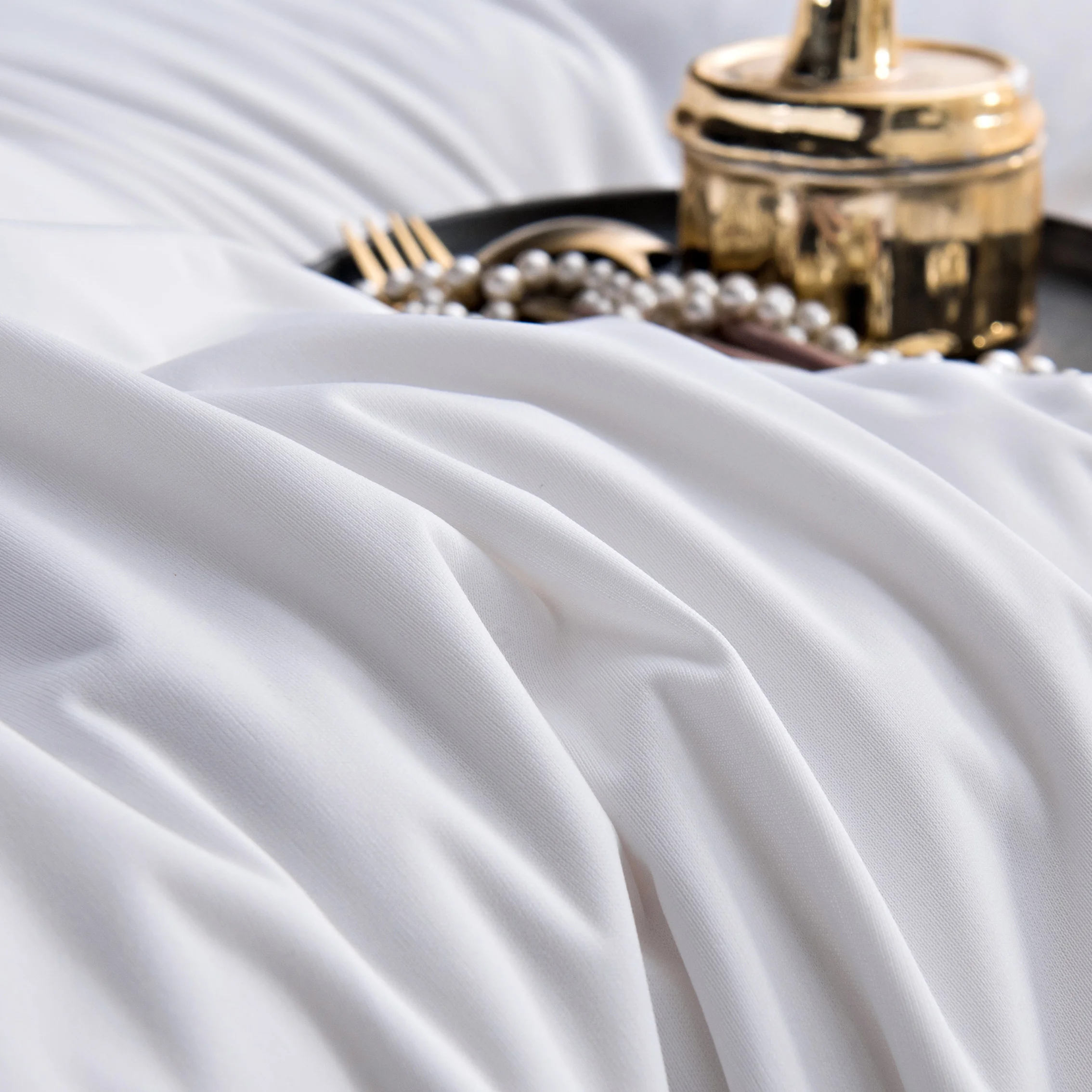 Многофункциональное однотонное покрывало для кровати, защитный чехол для матраса в отеле