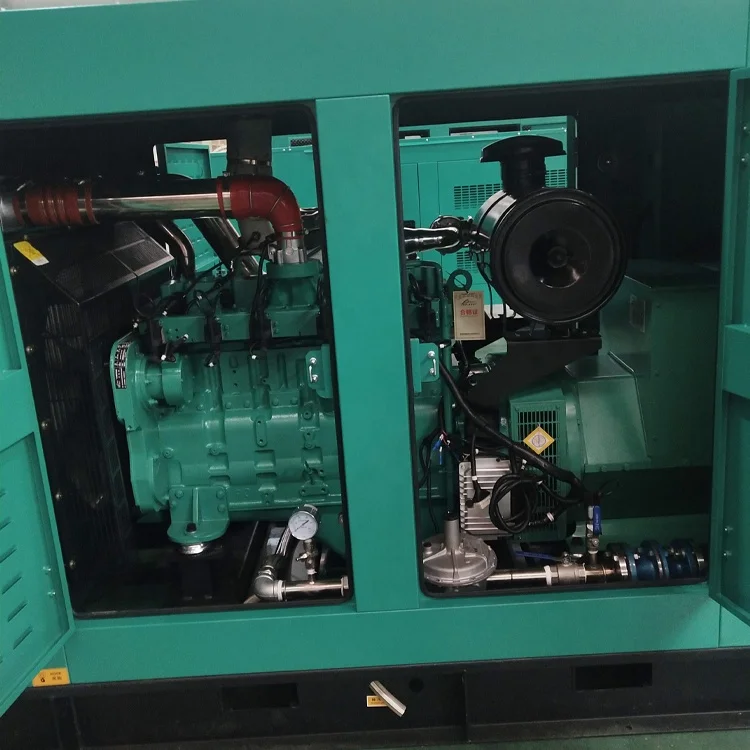 China Factory Price Biogas Generator 100kVA 100kVA LPG Generator 80kW 80kW Natural Gas Generator