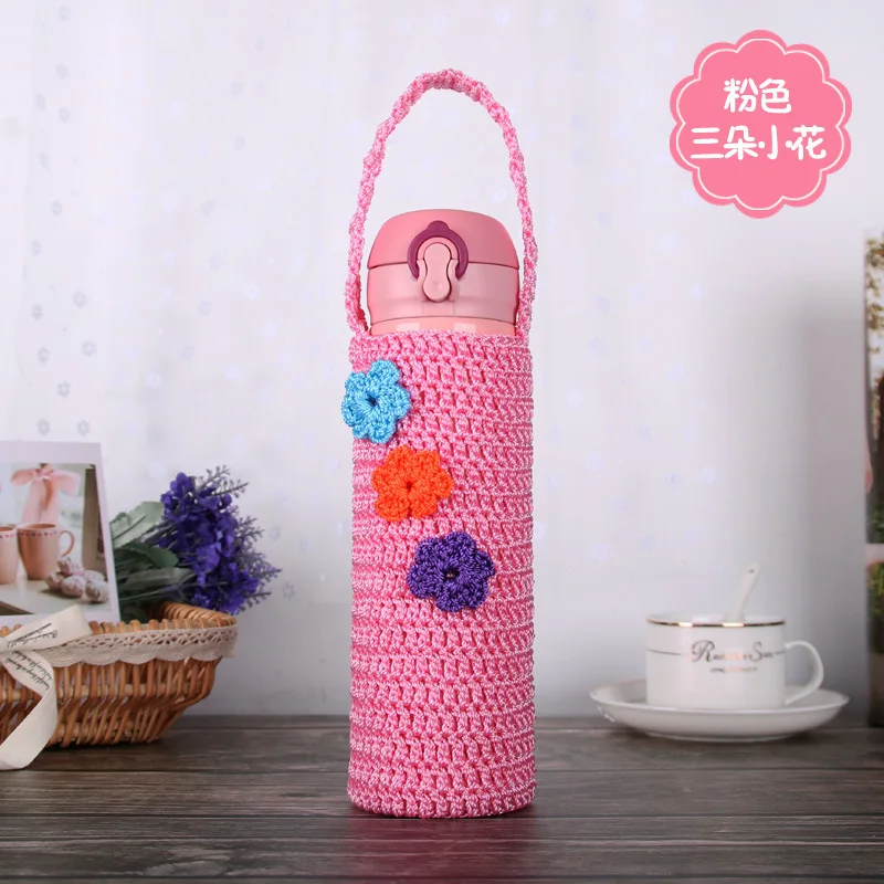 【COSYHARU】Bottle Hachi Warmer Knit Chiikawa Arm Warmers (Knitted Pattern Hachiware) | Chiikawa