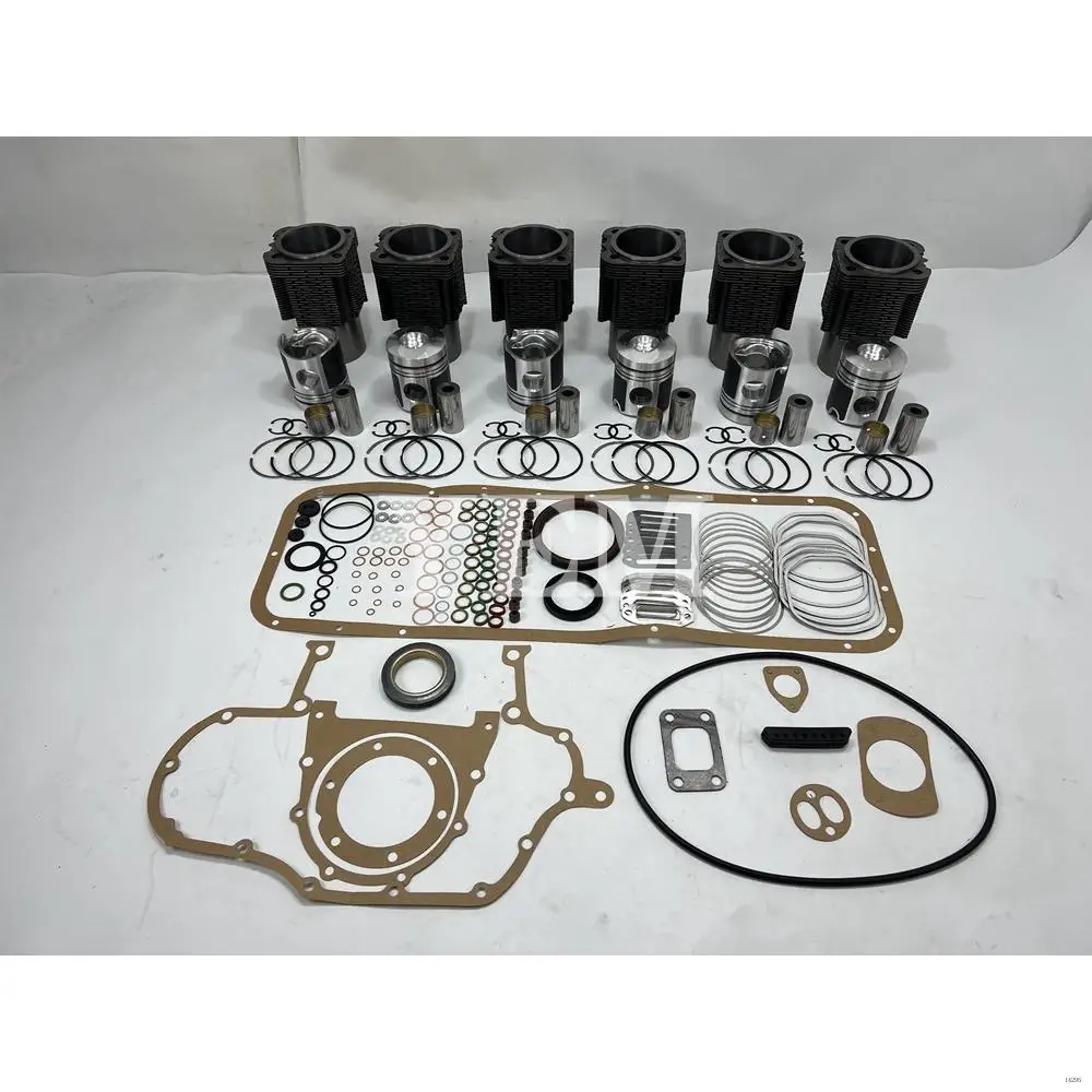 BF6L913 Engine Rebuild Kit With Cylinder Gaskets Set Piston Rings Liner for Deutz