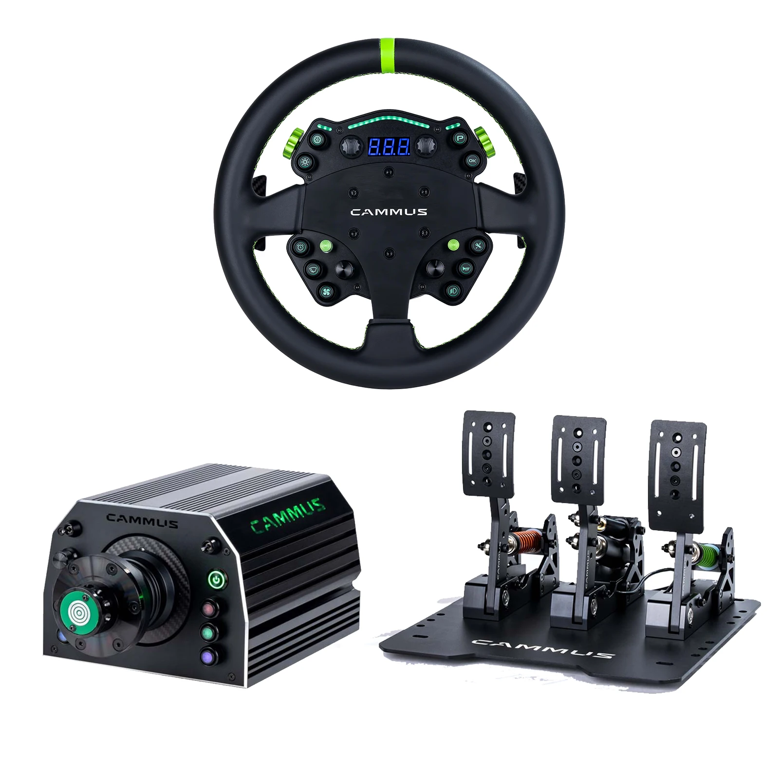 CAMMUS Gaming-Lenkrad 15nm Direct Drive Wheelbase Sim Racing Simulator  Lenkrad und Pedale fr PC-Spiele| Alibaba.com