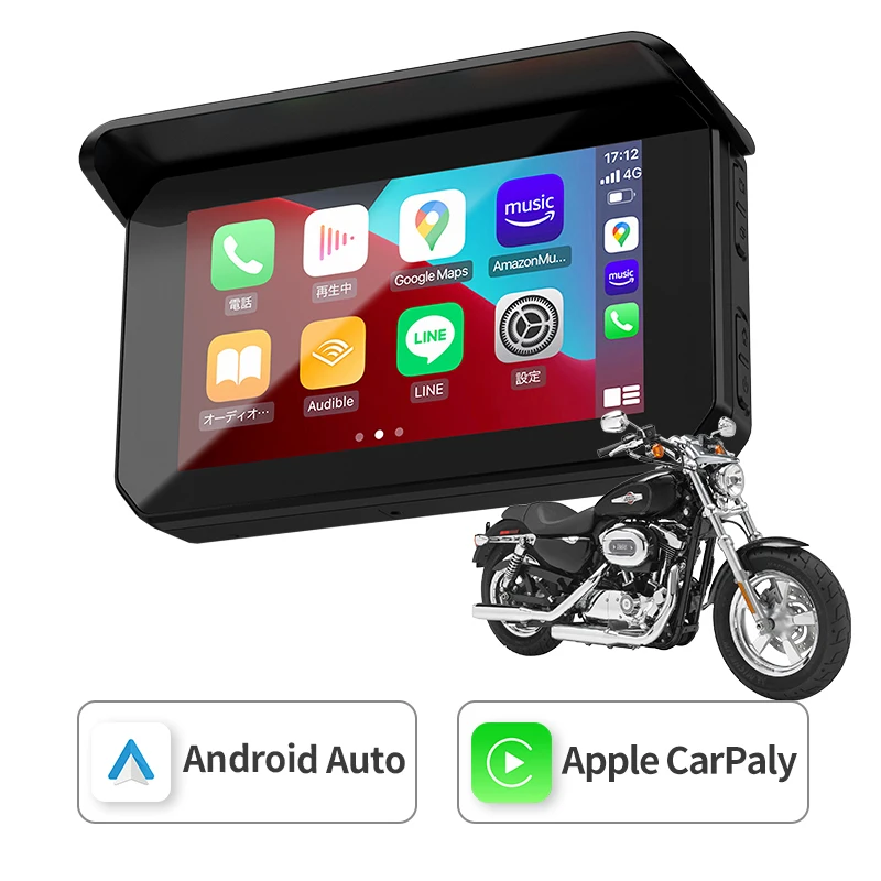 Ottocast Carplay Lite C5 SE - Waterproof Motorcycle GPS