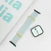 Double-jointed nylon loop watch strap