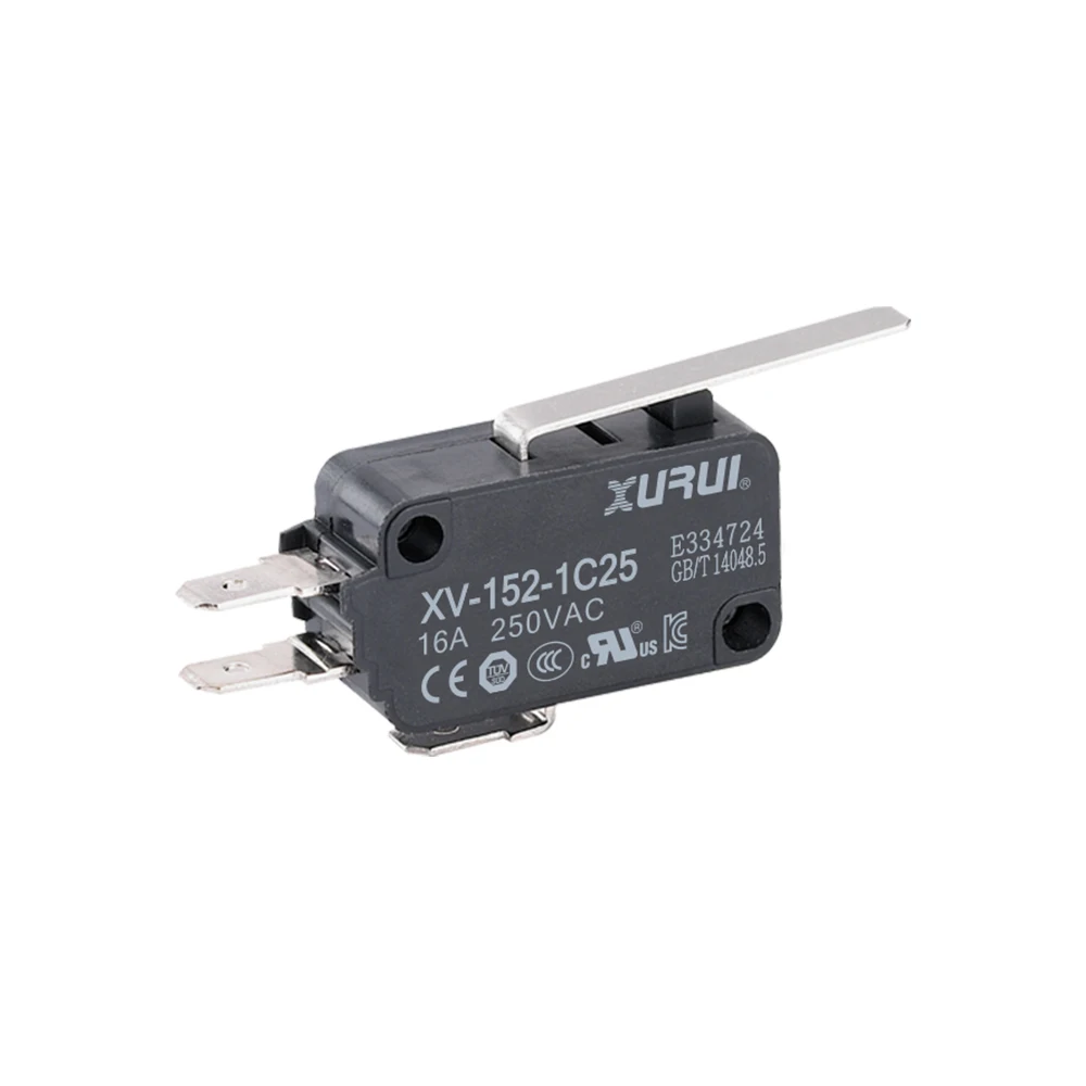 Micro Switch with Lever (LXW-16-2-3) T105 - 16A UL & TUV Certified