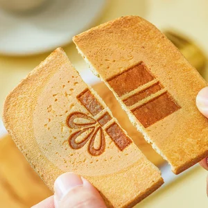 Christmas Shaped Egg Pancake & Cheese Cake Cookies Sweet Breakfast & Afternoon Tea Treats in Bulk Packaging