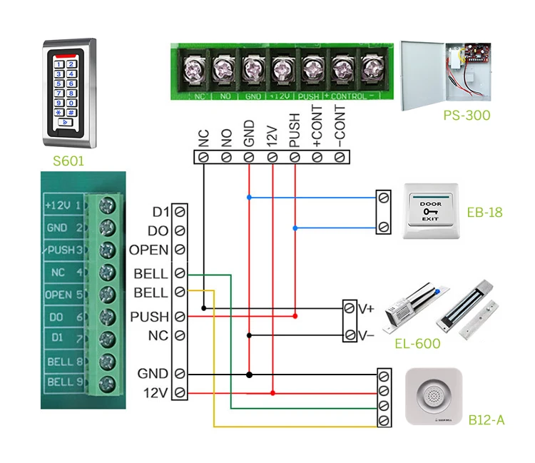 control4 doorbell wiring