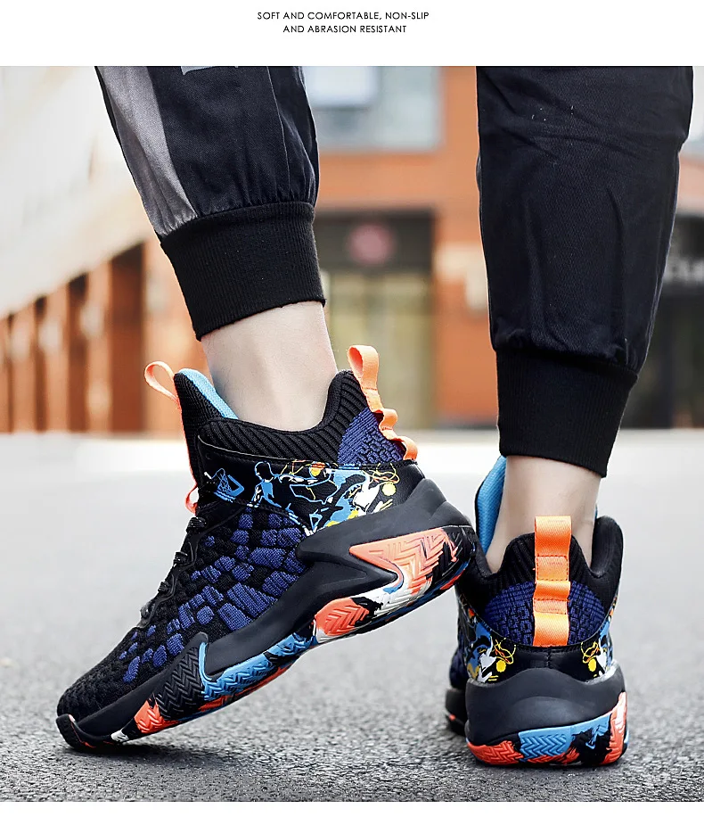 Philippine Top 20 Men Women Durable Soft Lining Basketball Shoes Color