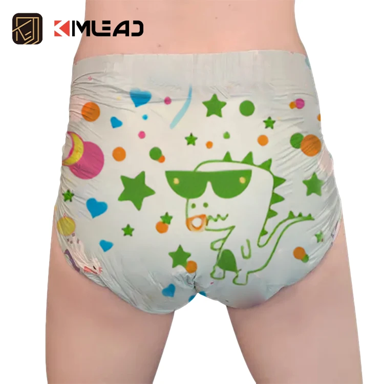 Kimlead atacado fralda para adultos abdl fraldas para adultos grossas abdl pe filme fralda para adultos abdl