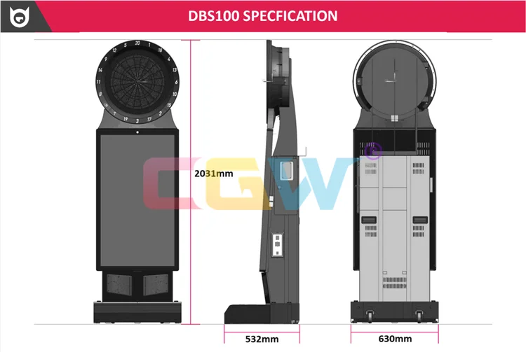 CGW Electronic Dartboard/dart Machine Dartsbeat DBS100 for Sale