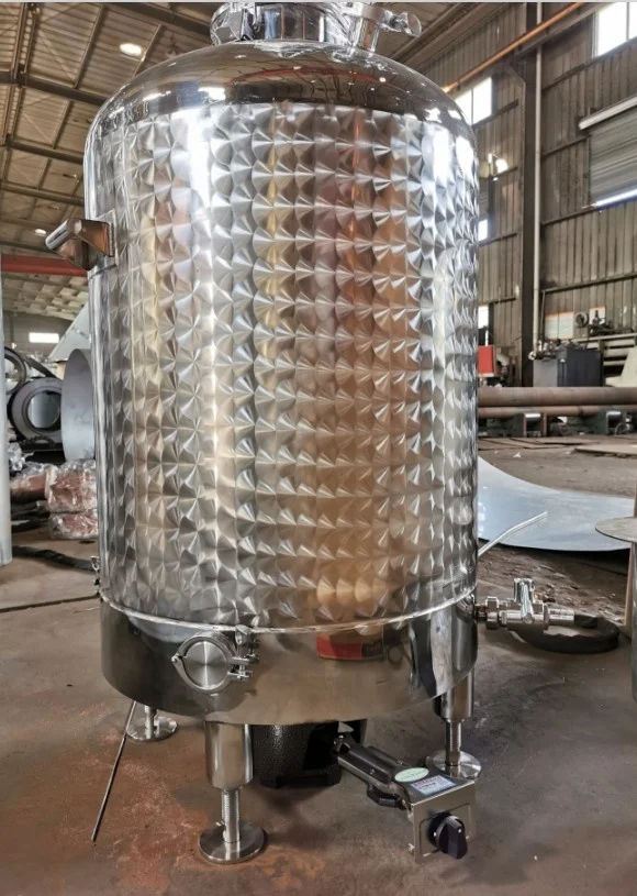Емкость для хранения из нержавеющей стали, смешивающий бак с мешалкой