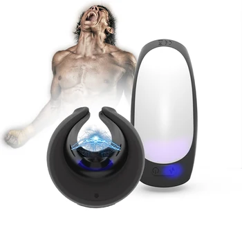 2020 Latest Men Masturbator USB Charge Male Sex Toys Oneself Organ Penis Physical Exercise Training Device for Adult Men CE ROHS
