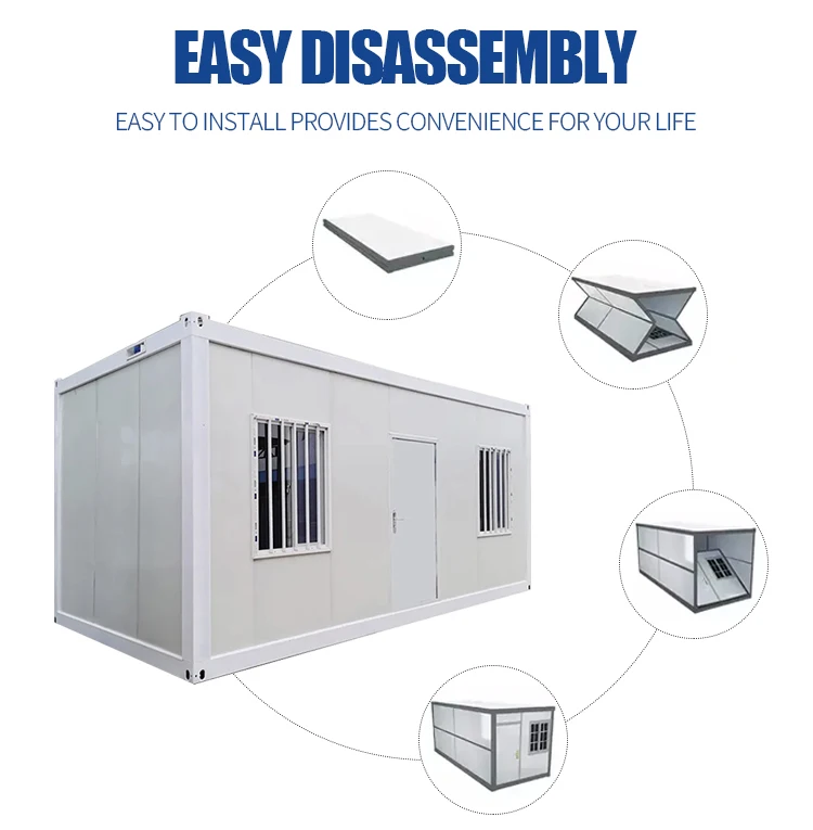 20ft Prefab Foldable Container House