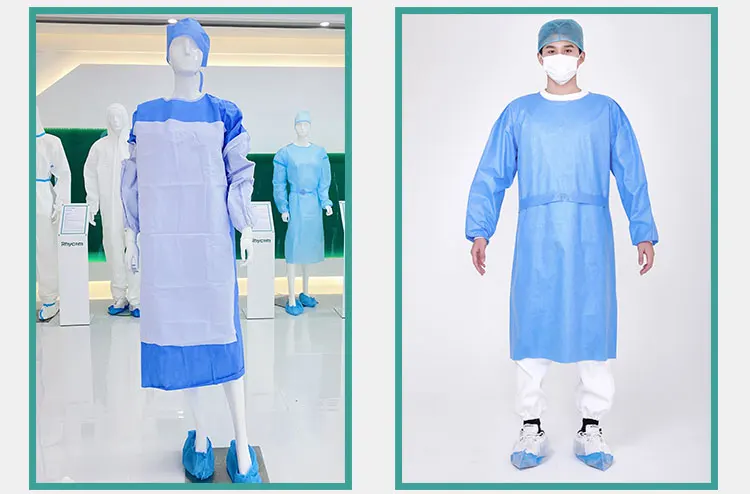 Rhycomme medical consumables disposable hospital uniform surgical gown