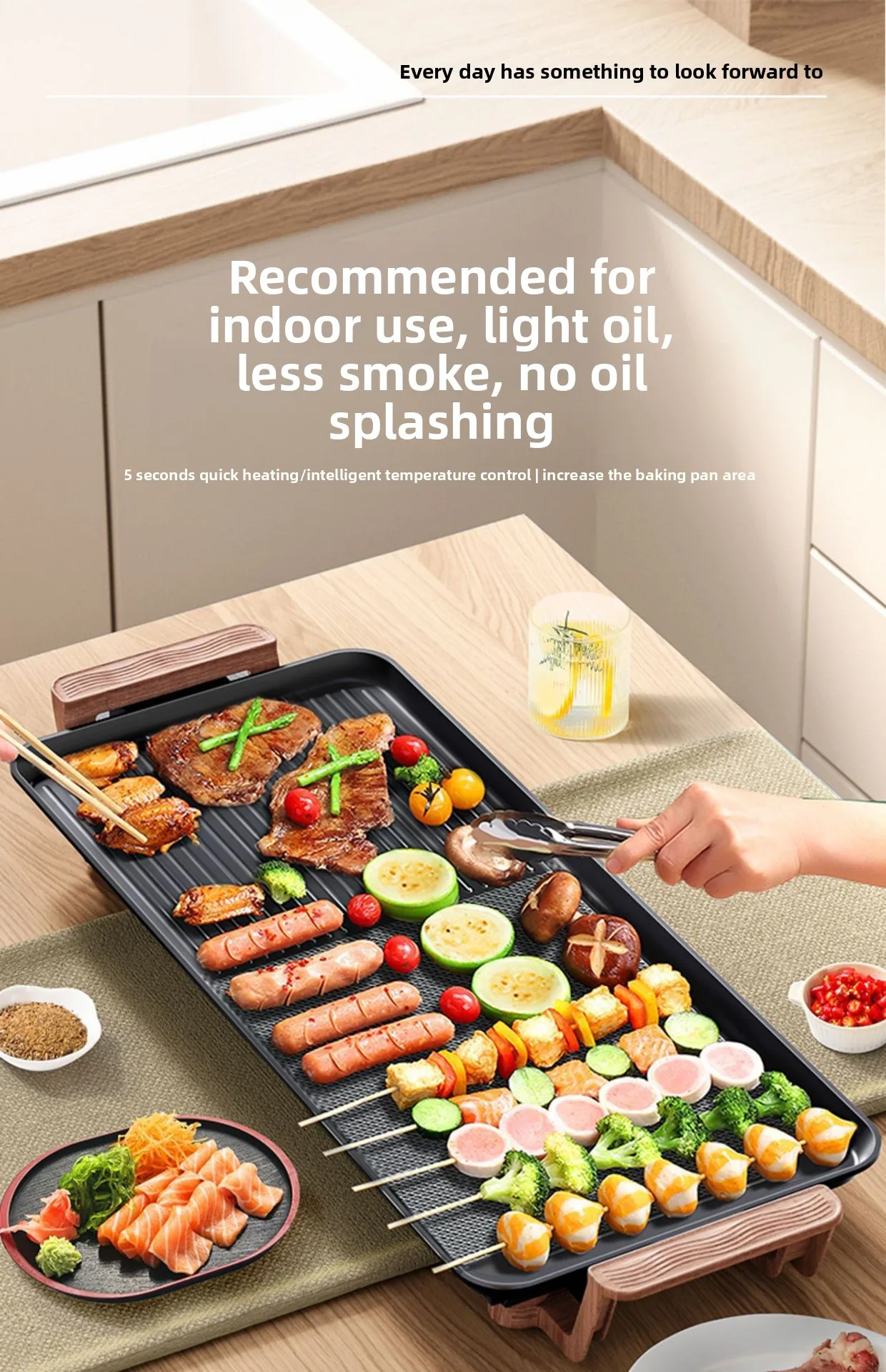 RSC Wholesale Large Smokeless Non-Stick Multi-Functional Electric Grill BBQ Family BBQ Pan 1500W EG015 H059891589288437f9c039ed6de85dc40s