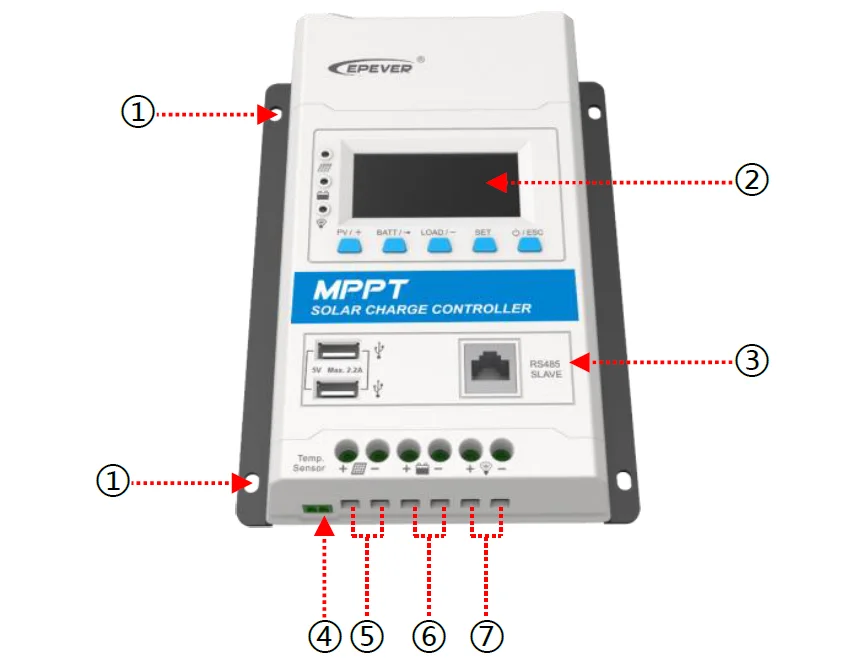 EPEVER 20A MPPTソーラー充電コントローラーTracer2215BN Amazon | EPEVER 20A MPPTソーラー充電コントローラートレーサー
