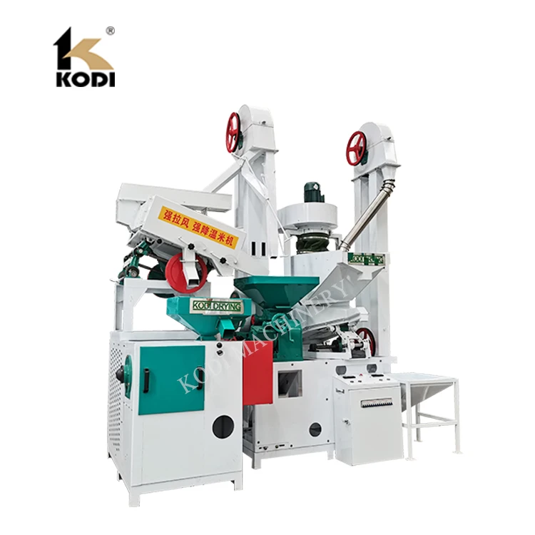 NZJ15 Complete Set Full Automatic Rice Mill Machine