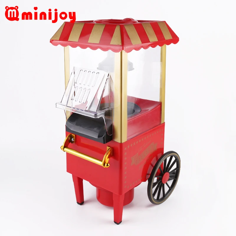 Factory Cheap Price Household Maker Machines Popcorn Cart Machine Vintage Portable Home
