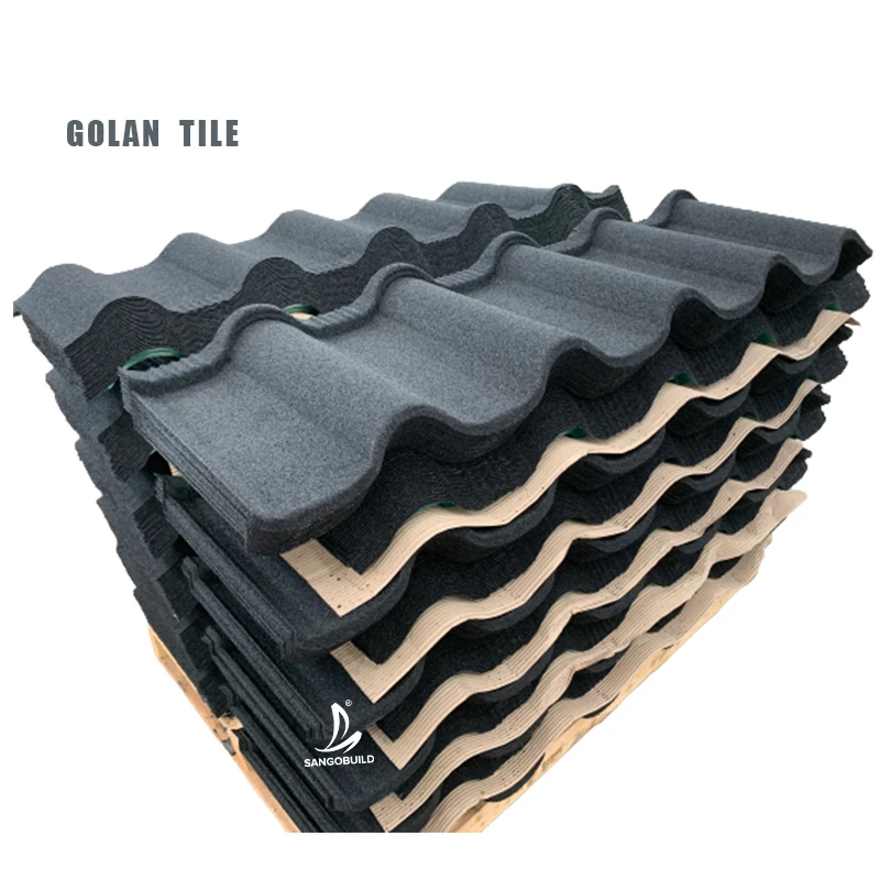 Build Material Roman Roof Shingle Stone Coated Galvan Roof Sheet Roof Slate Tile Supplier
