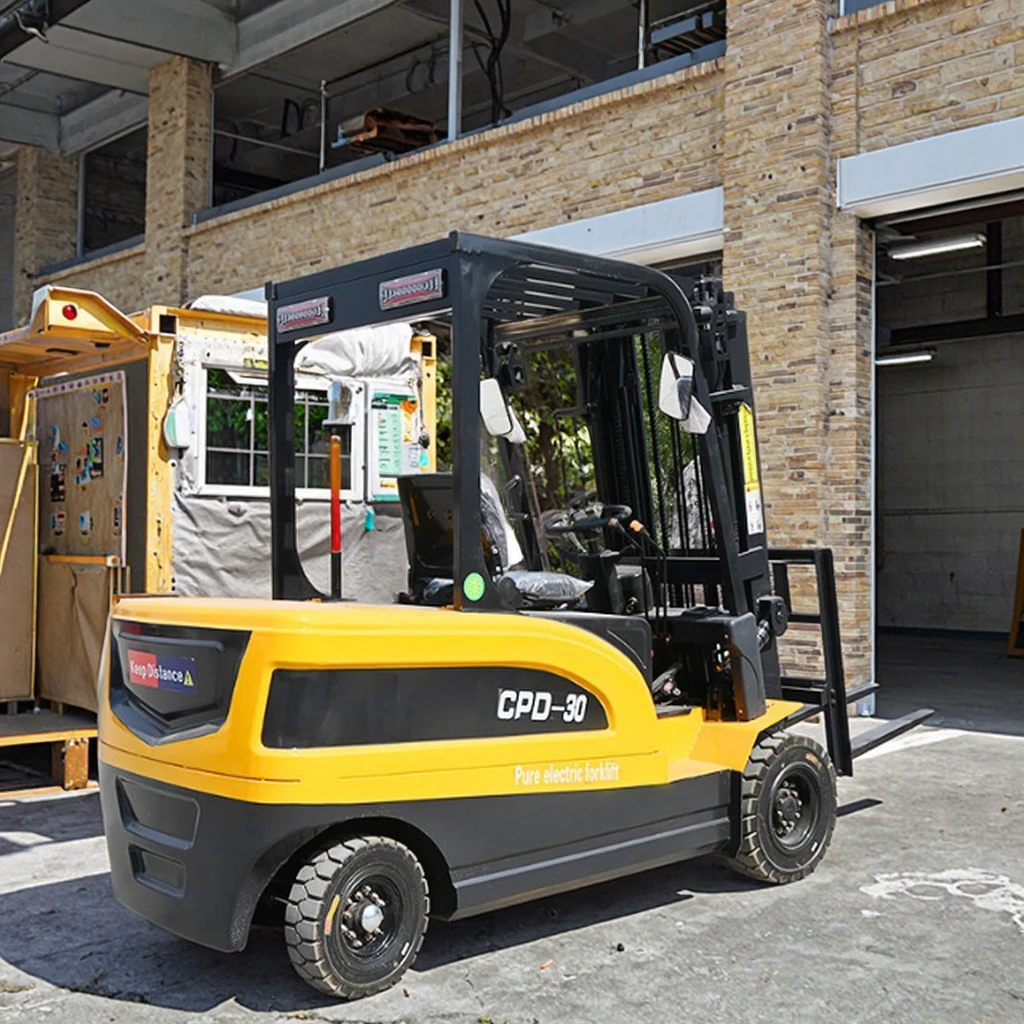 Enhanced Stability Ergonomic Operating Electric Forklift Suitable for Logistics Centers Freight Warehouses and Loading Dock Work
