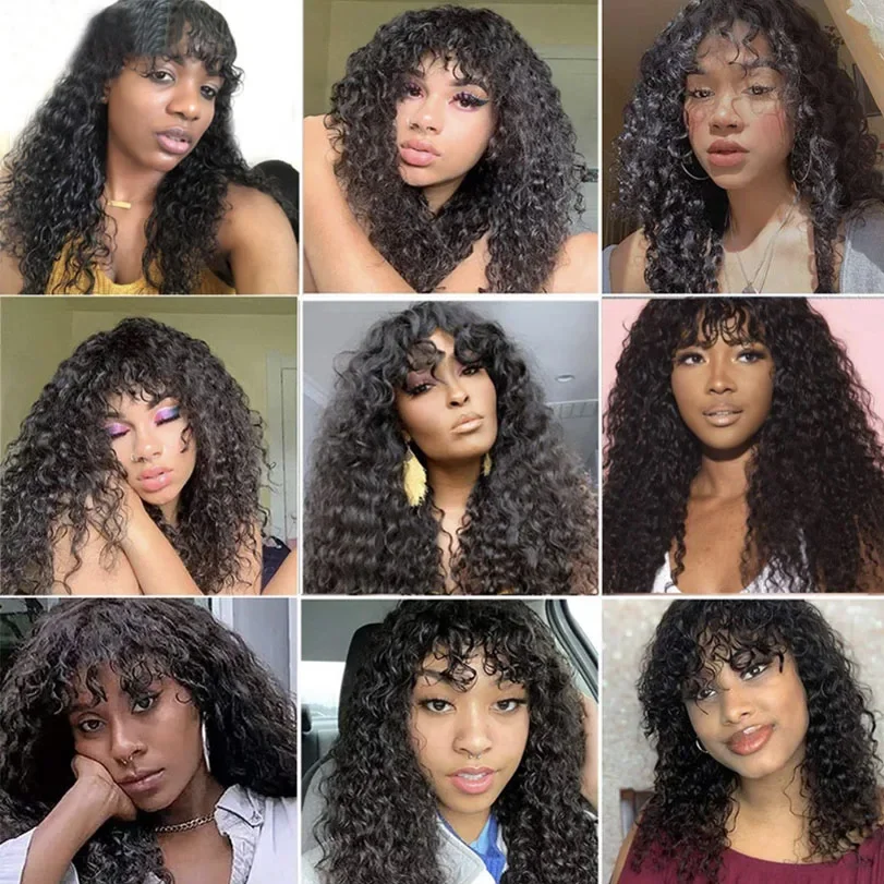 Brasiliano Sassy Curly Bulk Capelli Umani Per Intrecciatura 1/3 Pz/Lotto_voghion.com