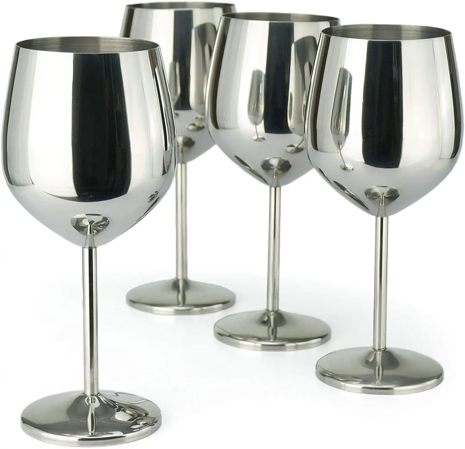Stainless Steel Single Wine Glass