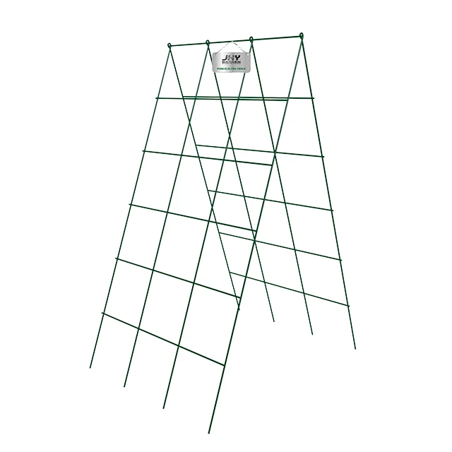 A-frame Garden Trellises Tomato Plant Cage Green Zucchini Trellis ...