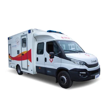 Urban Transport Emergency Ambulance With Advanced Equipment for Rapid Diagnosis and Treatment Mobile CT Stroke Ambulance